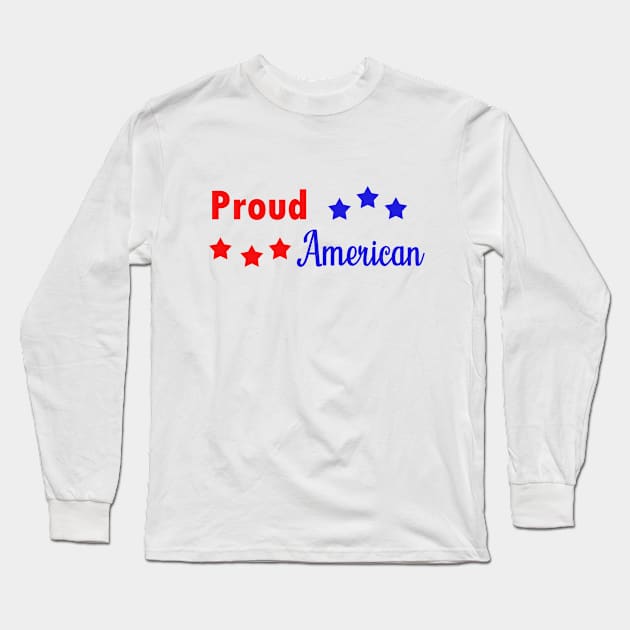 Proud American Long Sleeve T-Shirt by Sleem